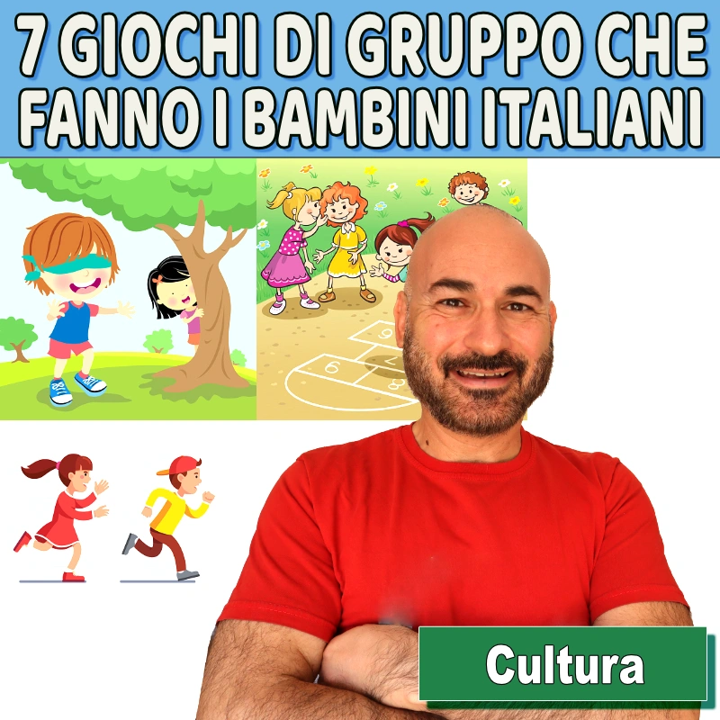 7 giochi di gruppo che fanno i bambini italiani